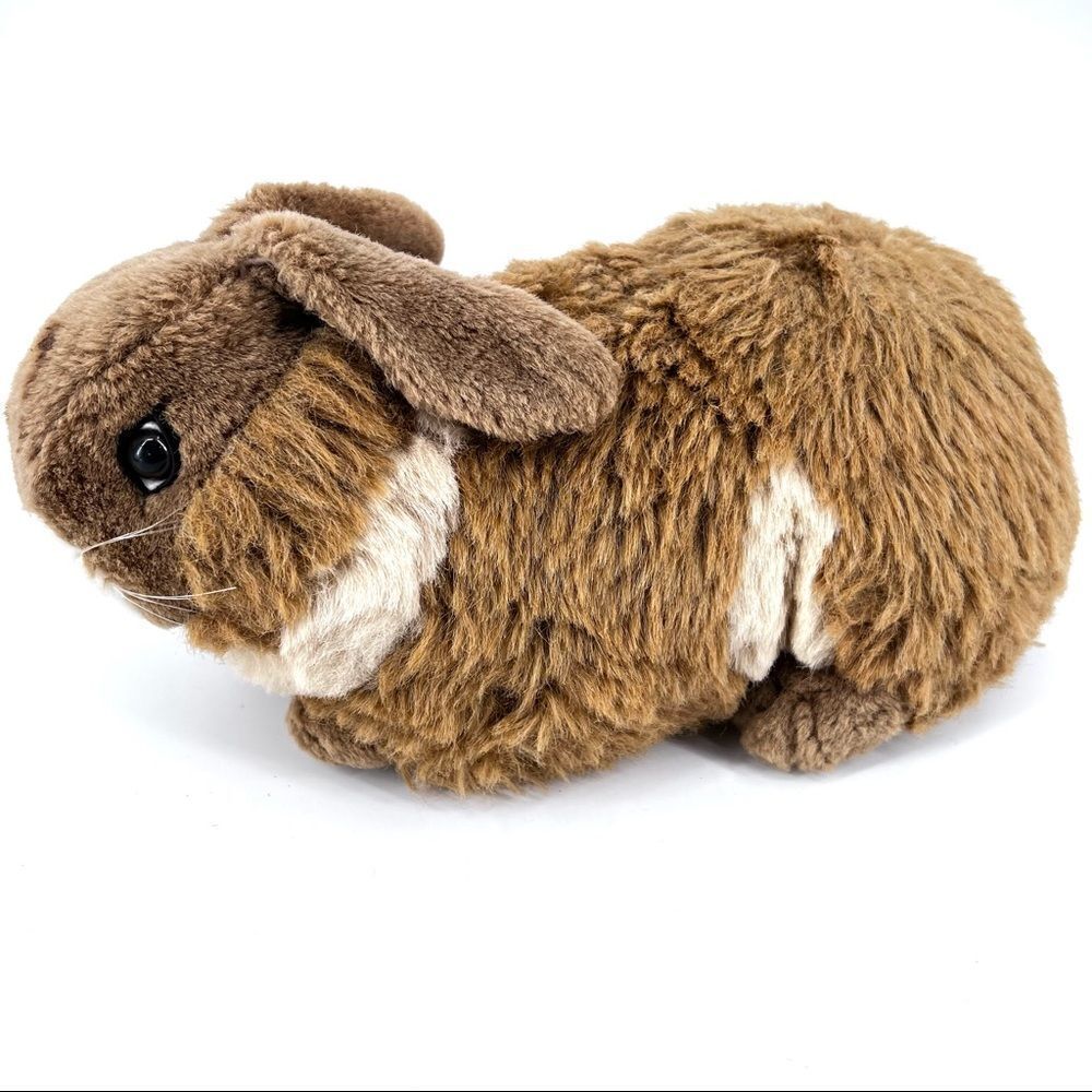 America Wego Plush Bunny 15" Brown Realistic Lop Ear Cottagecore  Collectible